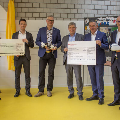 Spenden�bergabe Aesculap KSK 2024