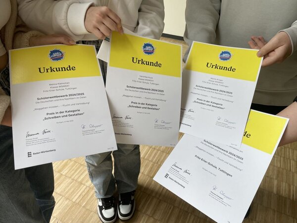 Bild vergr&ouml;&szlig;ern: Sch�lerwettbewerb Schreiben und Gestalten