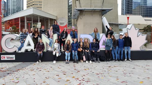 Bild vergr&ouml;&szlig;ern: BG Sch�leraustausch Kanada Gruppe
