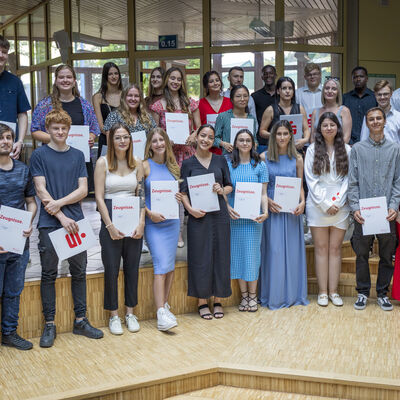 Bild vergr&ouml;&szlig;ern: FSSP Verabschiedung Klasse 1BK1W1